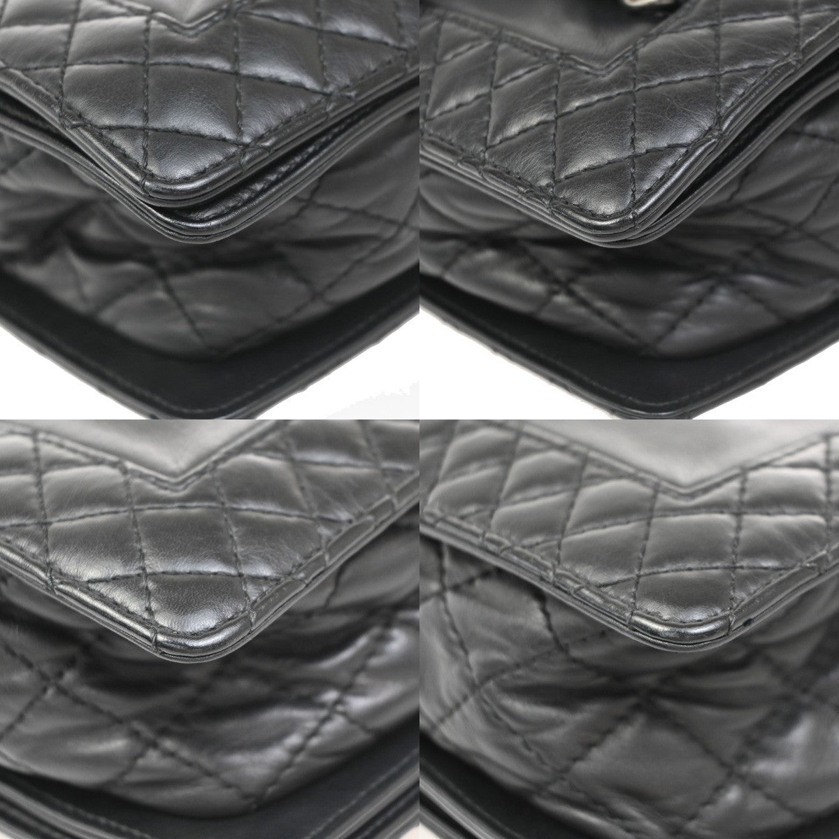 Authentic Preowned Chanel Boy Flap Bag Enchained Lambskin