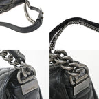 Authentic Preowned Chanel Boy Flap Bag Enchained Lambskin