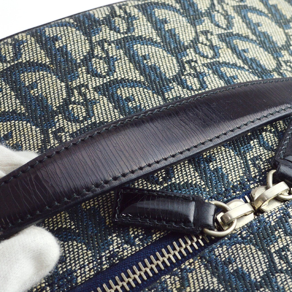 Preowned Authentic Christian Dior Vintage Trotter Handbag /Case