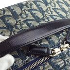 Preowned Authentic Christian Dior Vintage Trotter Handbag /Case