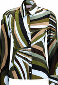 Authentic Emilio Pucci Multicolor Viscose Shirt