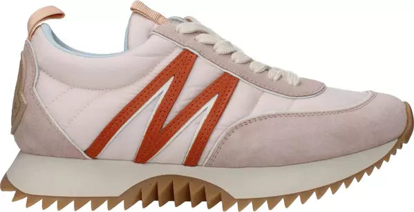 Authentic Moncler Pink Fabric Chunky Sneakers Grade Excellent/Never Worn