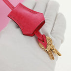 Preowned Authentic Hermes Birkin 30 Bag Leather SPO Gold Rose Confetti x Rose Tyrian