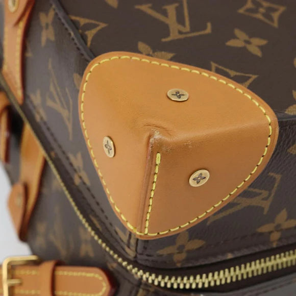 Preowned Authentic Louis Vuitton Monogram Soft Trunk Backpack MM Backpack
