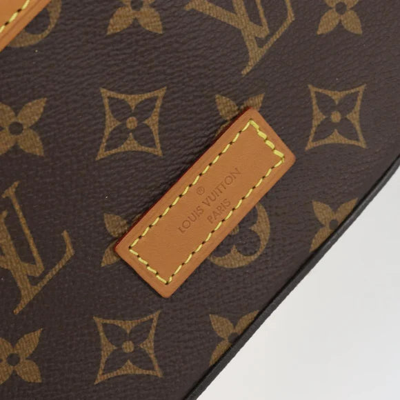 Preowned Authentic Louis Vuitton Monogram Soft Trunk Backpack MM Backpack
