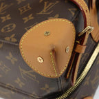 Preowned Authentic Louis Vuitton Monogram Soft Trunk Backpack MM Backpack