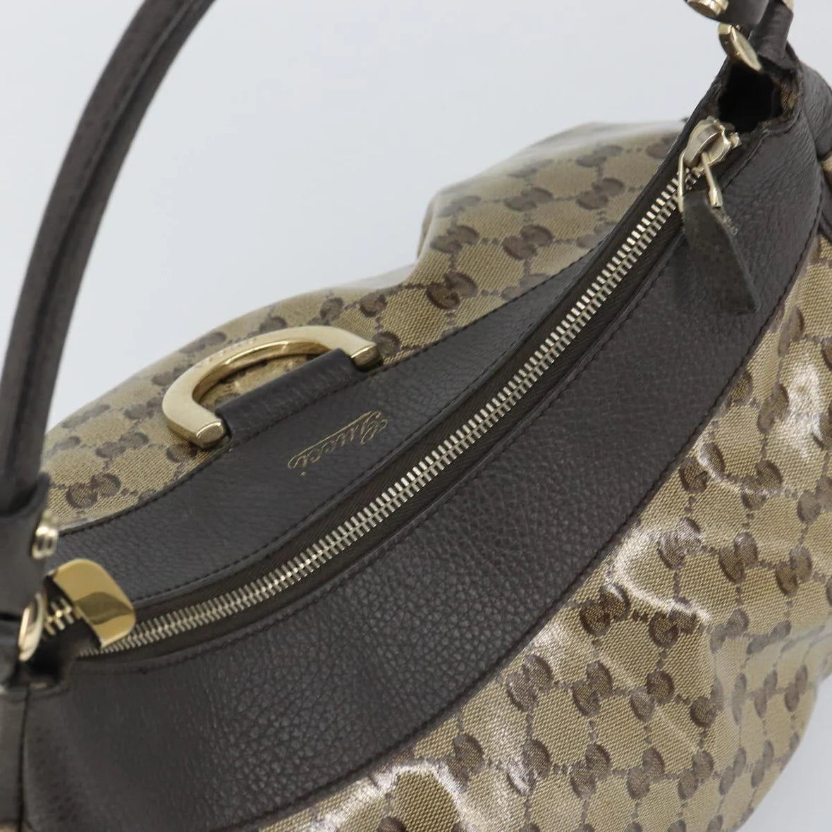 Authentic Preowned Gucci Crystal Abbey Hand Bag