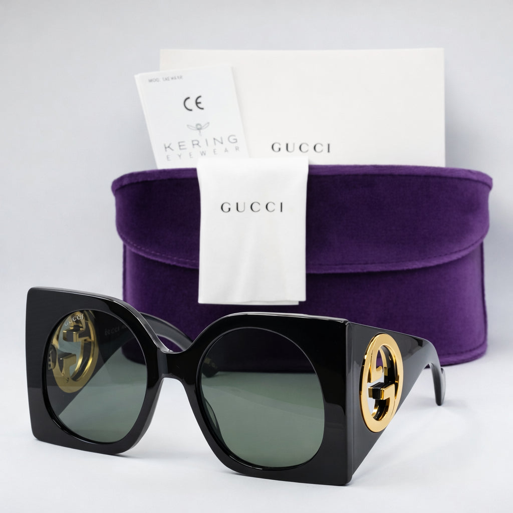 Authentic Gucci Square Sunglasses Grade Excellent/Never Worn