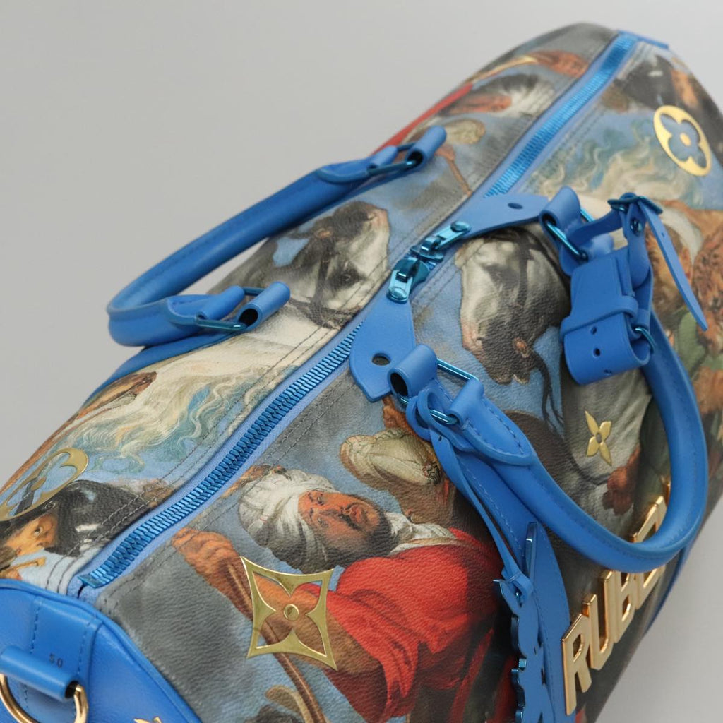 Authentic Preowned Louis Vuitton Masters Collection Keepall Bandouliere 50 Bag